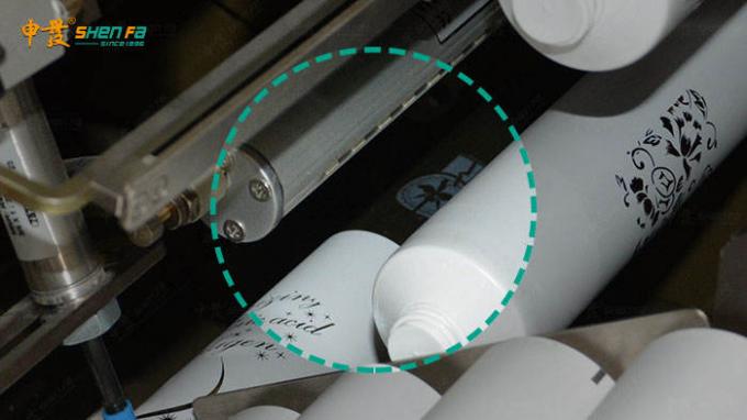 화장용 부드러운 플라스틱 튜브를 위한 화장용 튜브 프린터 전자동 실크 스크린 프린팅 머신