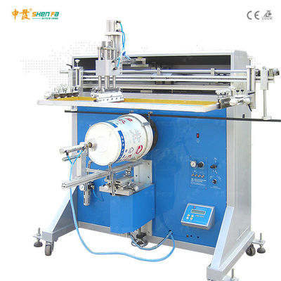 세미 자동차 110V UV 잉크 버킷 스크린 프린팅 머신
