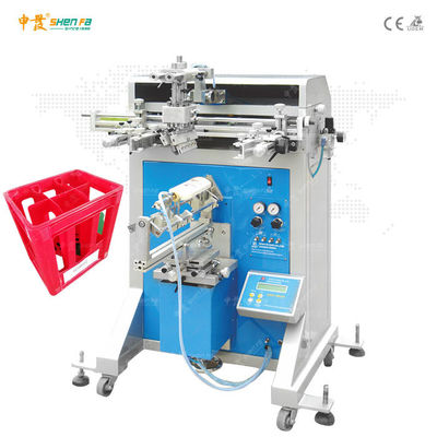 플라스틱 나무상자를 위한 CE 350x250mm 세미 자동차 스크린 프린팅 머신